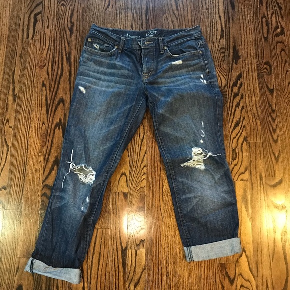 LOFT Denim - LOFT distressed boyfriend jeans size 4